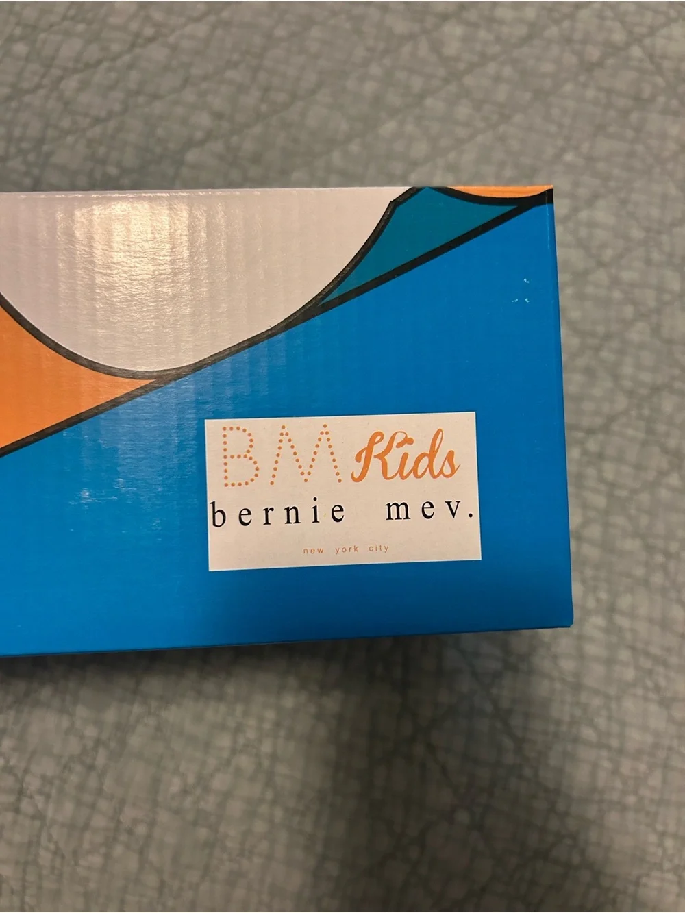 bernie mev. Kids sneakers black/silver